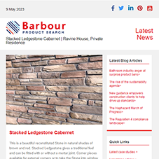 Stacked Ledgestone Cabernet | Ravine House, Private Residence